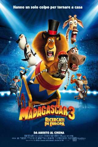 Madagascar 3 - Ricercati in Europa [HD] (2012)