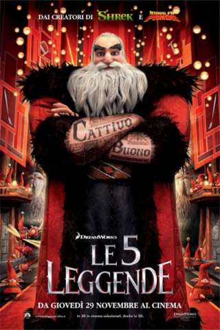 Le 5 leggende [HD] (2012)