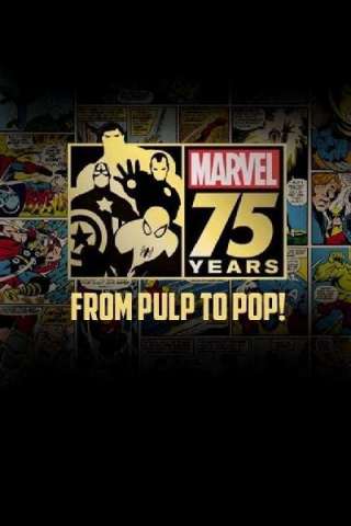 Marvel: 75 Years, From Pulp to Pop! [DVDrip] (2014)