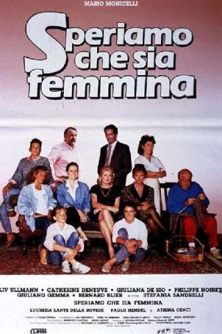 Speriamo che sia femmina [HD] (1986)