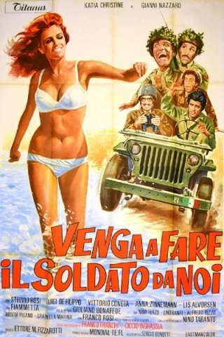 Venga a fare il soldato da noi [HD] (1971)