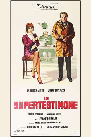 La supertestimone [HD] (1971)